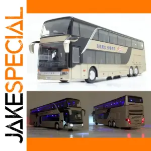 Miniature Double Sightseeing Bus Model 1:32 Scale