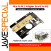 PCIe to M.2 Adapter Board for Raspberry Pi 5