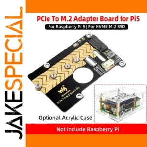 PCIe to M.2 Adapter Board for Raspberry Pi 5
