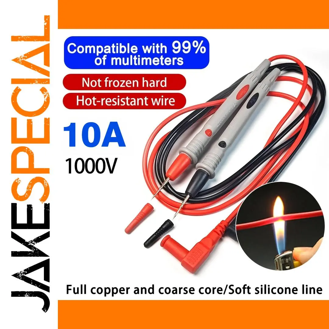 1000V 10A Digital Multimeter Test Leads Set 1 1000V 10A Digital Multimeter Test Leads Set