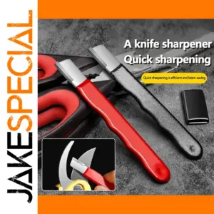Red Portable Diamond Sharpener for Tools