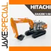 Detailed 1:50 Scale Hitachi ZAX200 Excavator Model