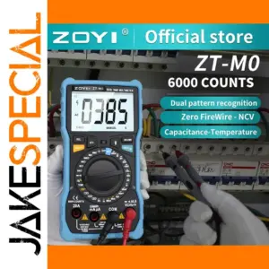 Professional Digital Multimeter 6000 Counts
