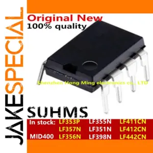 Set of 10 DIP8 Logic ICs by SUHMS