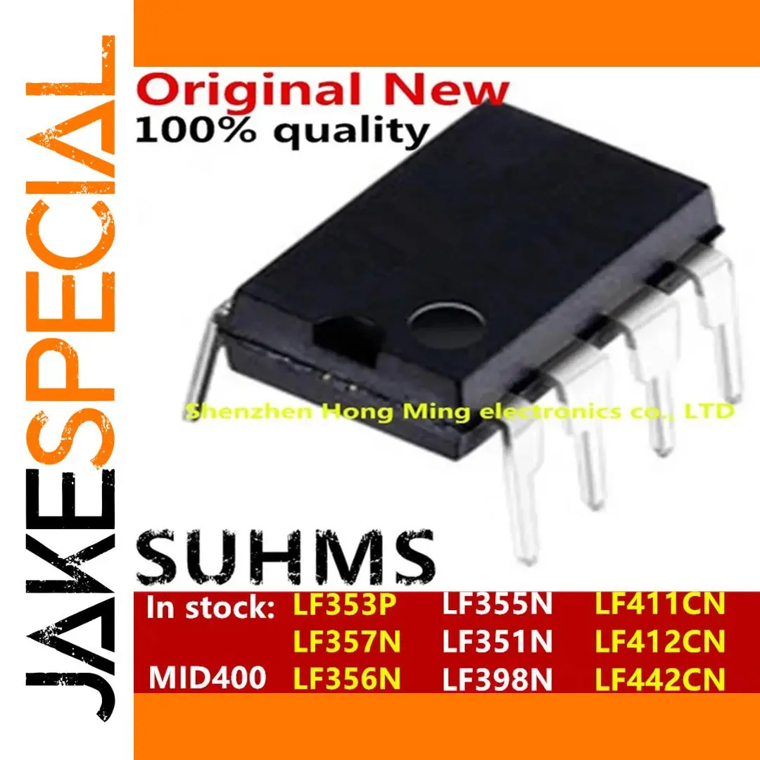 Set of 10 DIP8 Logic ICs by SUHMS 1 Set of 10 DIP8 Logic ICs by SUHMS