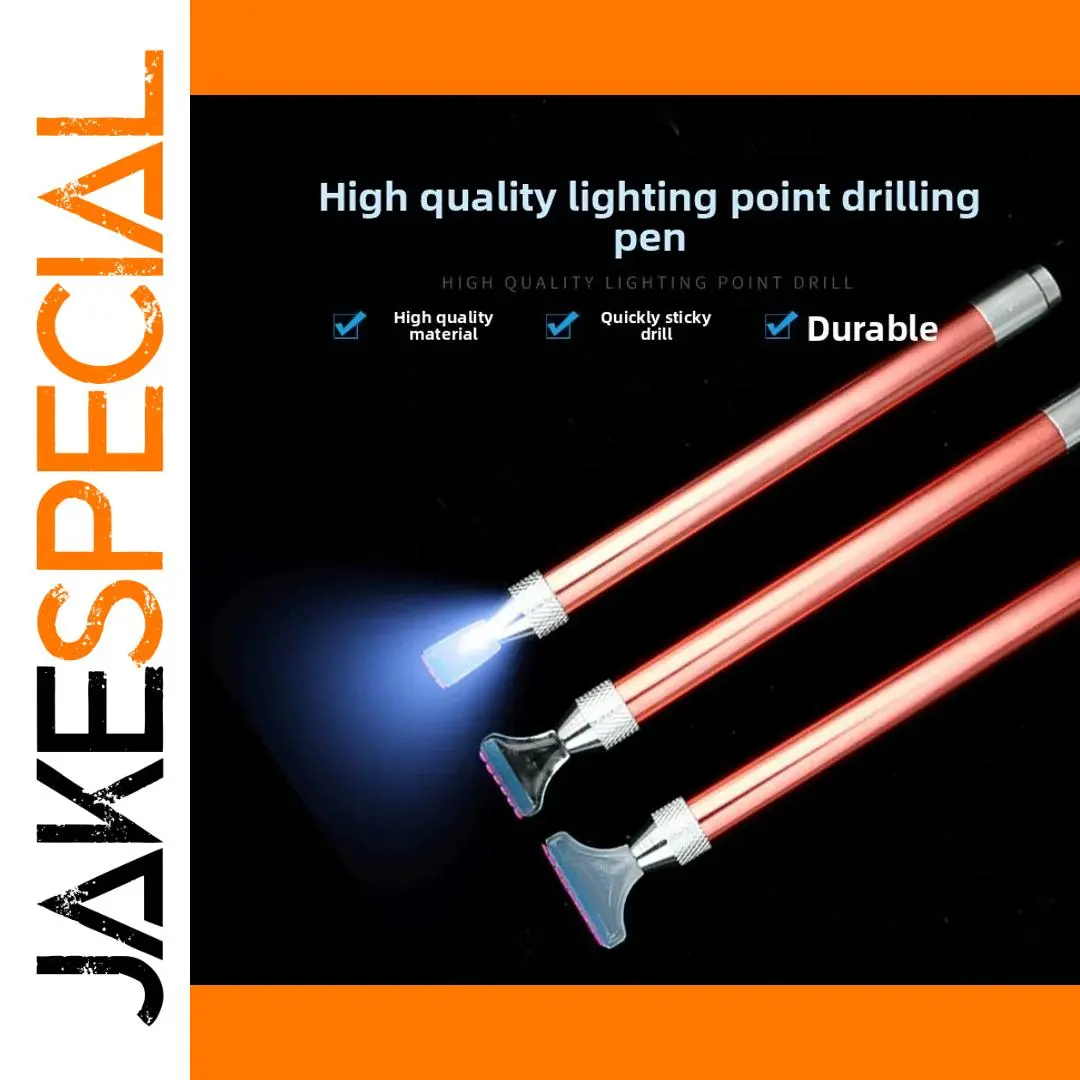 8-in-1 LED Diamond Painting Pen with Magnifier 1 8-in-1 LED Diamond Painting Pen with Magnifier