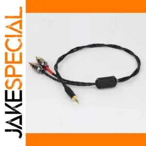 High-End Audio Cable with 3.5mm TRRS and RCA Connectors