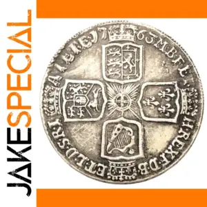 Victorian-Style 1840 UK 1 Shilling Replica Coin