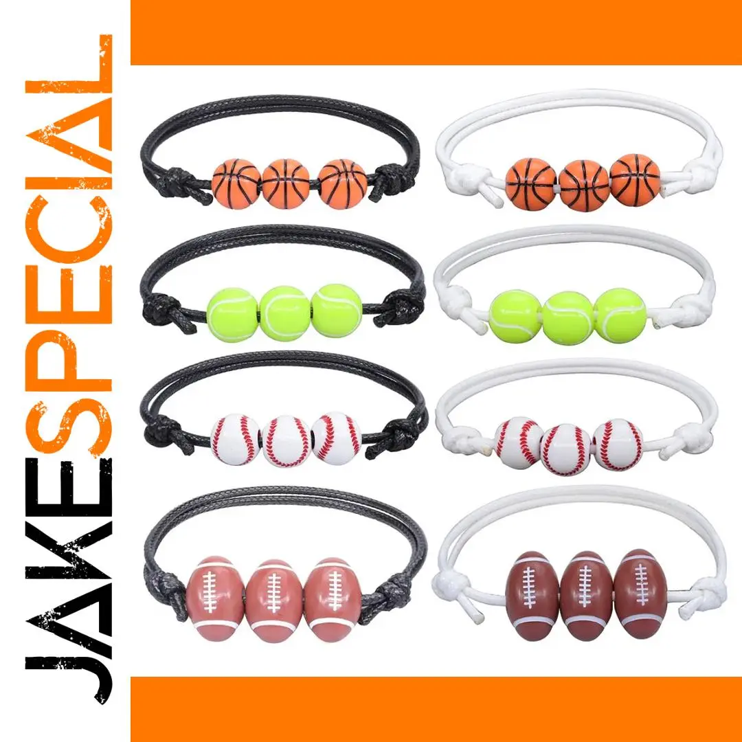 Vibrant Unisex Sports Beaded Bracelet BR1001 1 Vibrant Unisex Sports Beaded Bracelet BR1001