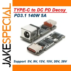 USB Type-C 140W Power Decoy Module with Adjustable Voltage