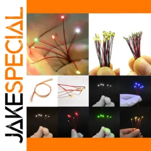 Set of 10 SMD LED Micro Lights for Modeling