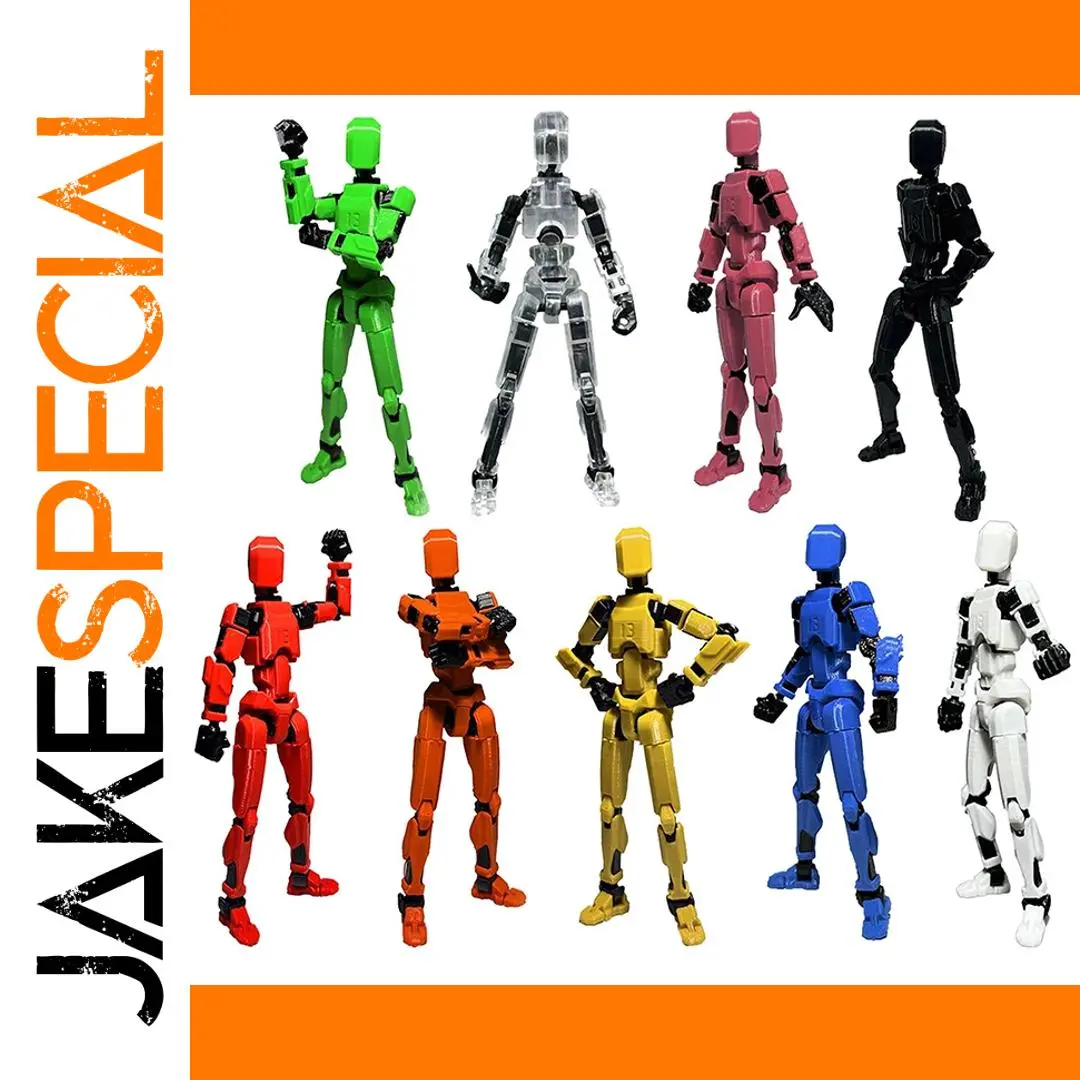 Multi-Jointed Customizable Robot Action Figure 1 Multi-Jointed Customizable Robot Action Figure