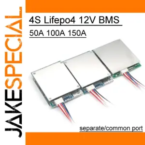 4S LiFePo4 Battery Management System (BMS)