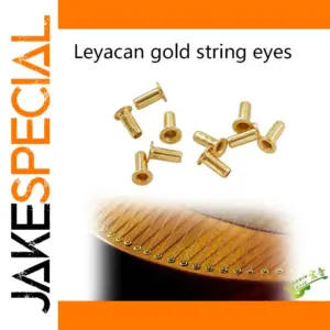 Gold String Eyes for Small Harps (10 pcs)