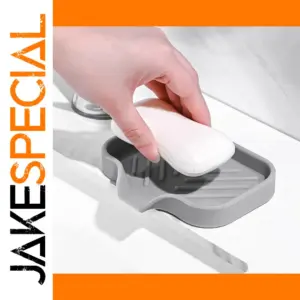 Silicone Soap Holder with Drainage System