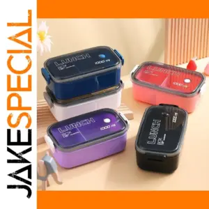 Vibrant 1000ml Microwave Lunch Box