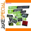 NVIDIA GeForce Sticker Set for Laptops and Desktops