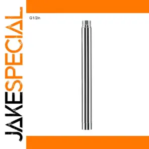 Chrome Shower Extension Tube - 22.5cm