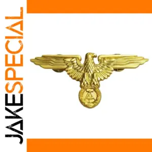 Masonic Eagle Brooch with Gold Finish