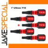 Impact Magnetic Torx T10 Bits Set 20-29 Pieces
