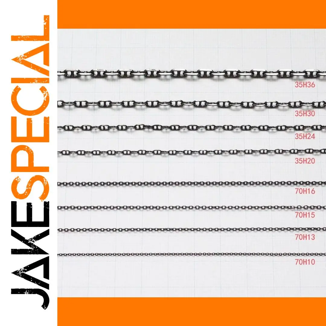 Black Metal Anchor Chain for RC Boats 1 Black Metal Anchor Chain for RC Boats