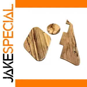 Spalted Maple Guitar Pickguard Set