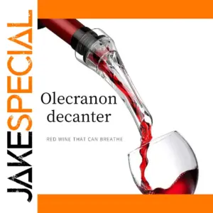 Portable 16cm Wine Aerator with Dual Vents