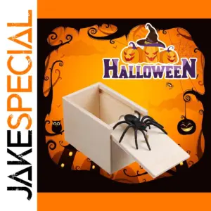 Spooky Wooden Halloween Scare Box
