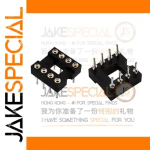 DIP-8 Round IC Socket Set, 20 Pieces