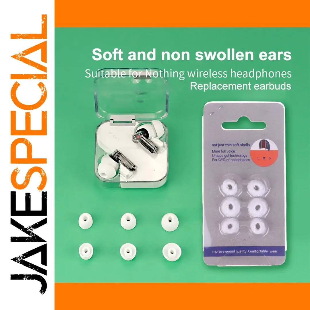 Silicone Ear Tips Set for Nothing Ear (1), (2), & (A) 1 Silicone Ear Tips Set for Nothing Ear (1), (2), & (A)