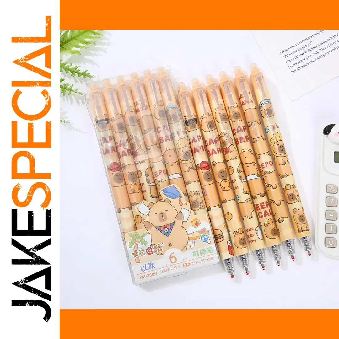 Cute Bear Gel Pen Set with 0.5mm Tips 1 Cute Bear Gel Pen Set with 0.5mm Tips