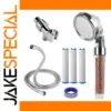 High-Pressure Bathroom Shower Head with Purifying Mineral Balls