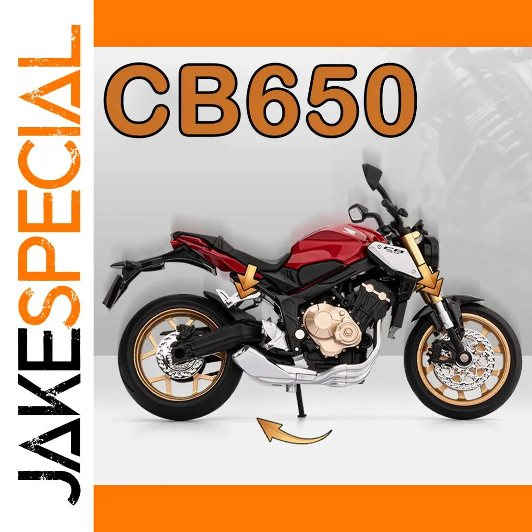 Honda CB650 and CB400F 1:12 Scale Diecast Model 1 Honda CB650 and CB400F 1:12 Scale Diecast Model