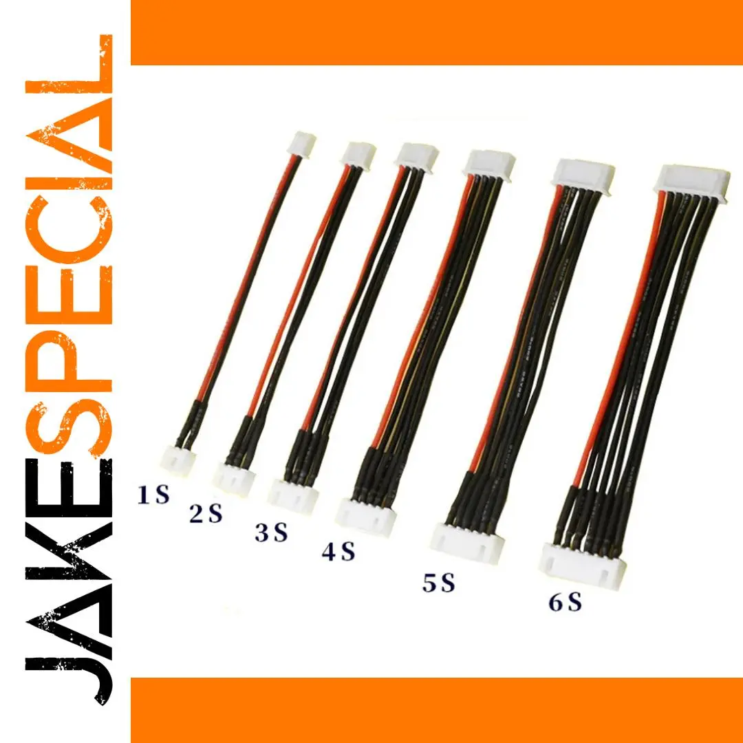 JST-XH Balance Cable Set for RC Batteries 1 JST-XH Balance Cable Set for RC Batteries
