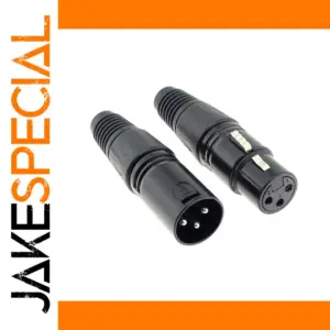 20PCS XLR Microphone Cable Connectors Set