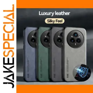 Luxury Leather Phone Case for Realme 14 Series