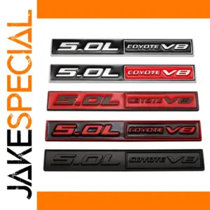 Coyote V8 Emblem for Vehicles