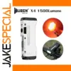 X4 Rechargeable LED Flashlight with 1500 Lumens