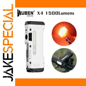 X4 Rechargeable LED Flashlight with 1500 Lumens