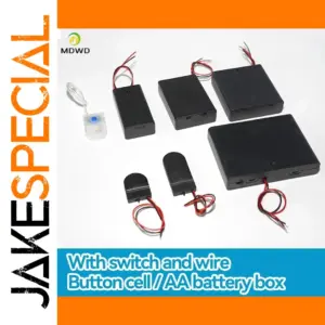 Model 3V/6V Battery Holder for Model Projects