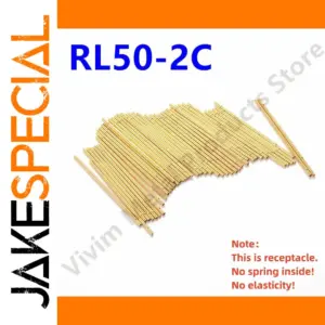 Gold-Plated Test Receptacle for Probes 20/100 pcs