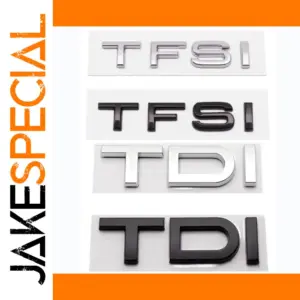 TDI & TFSI Badge Set for Vehicles