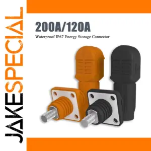 High-Current Waterproof Power Connector 120A 1000V