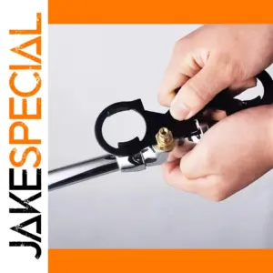 Black Household Shower Faucet Wrench