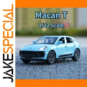 1/32 Scale Blue Macan T SUV Diecast Model