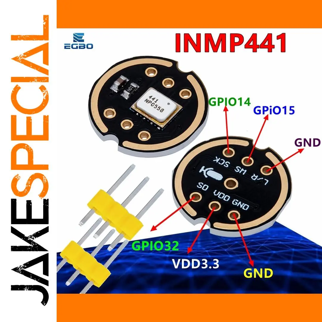 INMP441 MEMS Microphone Module Pack 1 INMP441 MEMS Microphone Module Pack