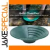 Bright Green 260mm Gold Panning Pan for Beginners