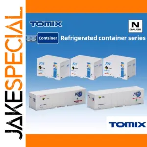 N Gauge TOMIX Refrigerated Container Freight Cars Set
