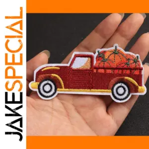 Vintage Pickup Truck Patch Set of 5