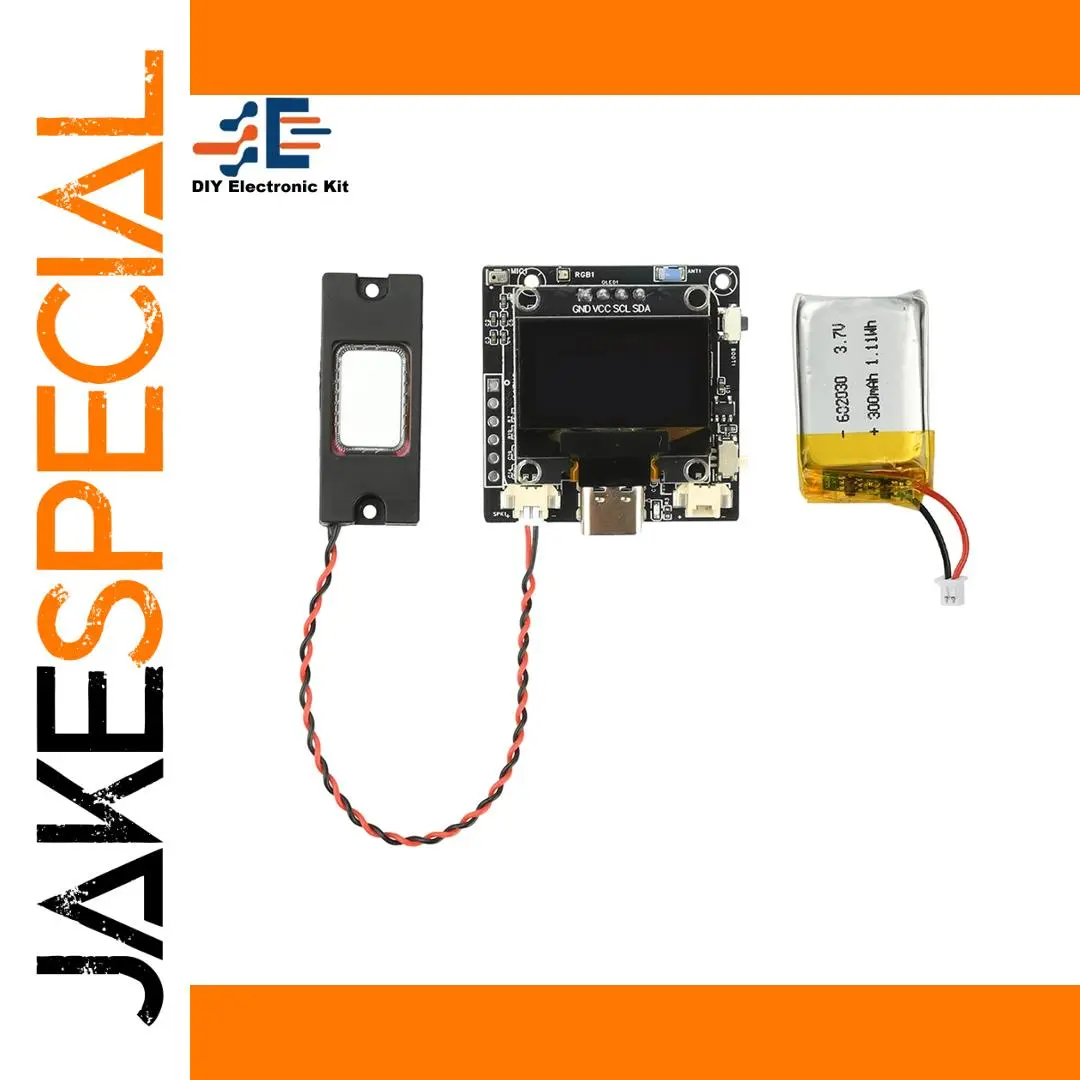 ESP32-C3 Development Board with OLED and Audio 1 ESP32-C3 Development Board with OLED and Audio
